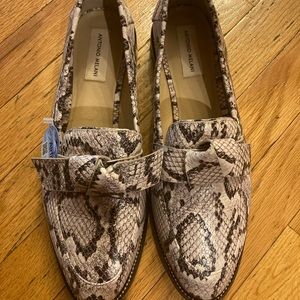 ANTONIO MELANI Snake skin Leather Loafer